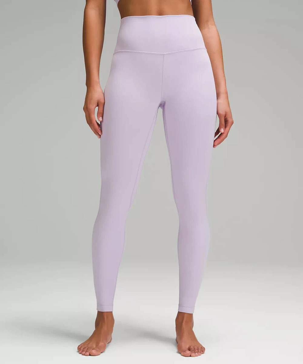 Lululemon Athletica Align High-Rise Pant 28" LINED In Lilac Ether Size 6 LW5ECIS